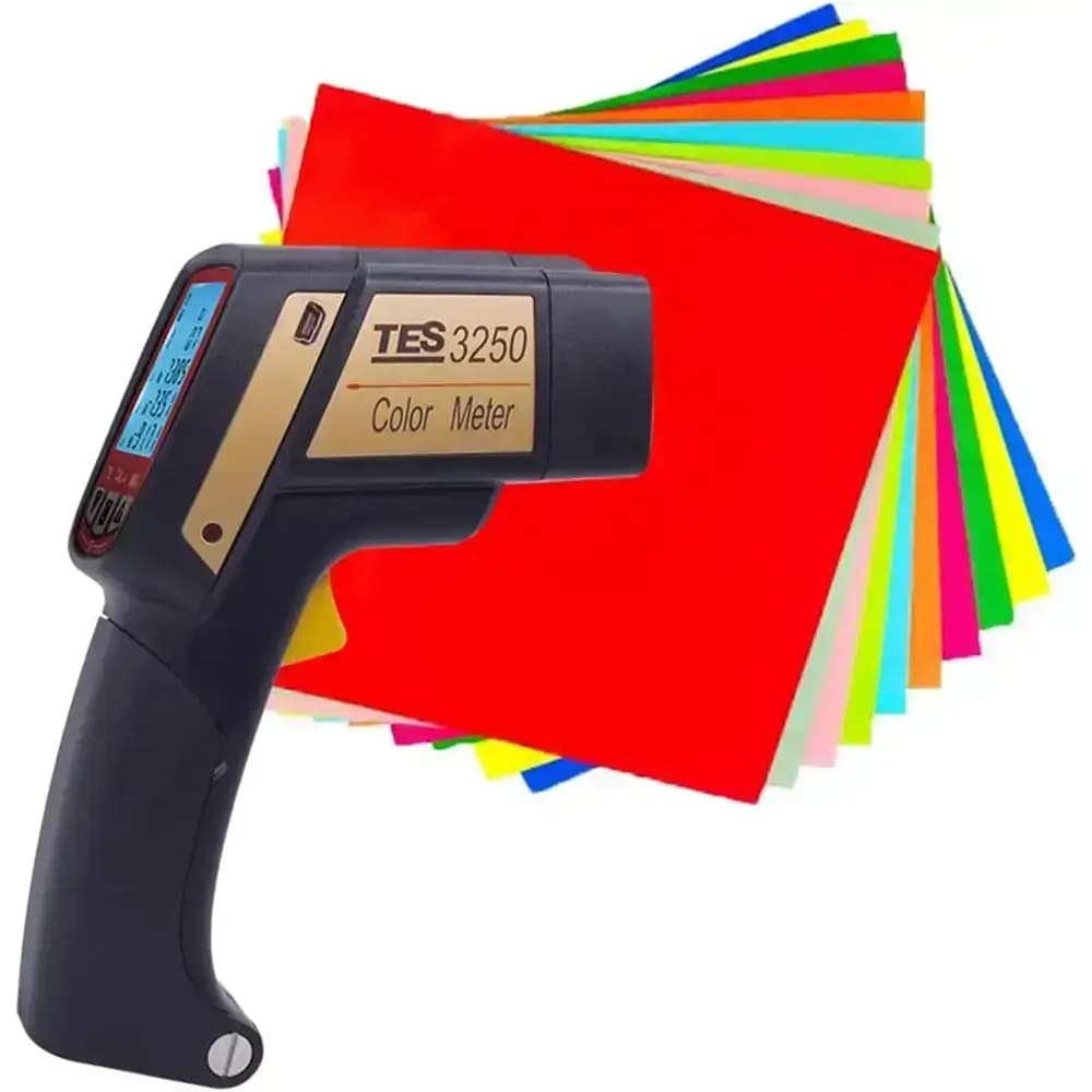 آنالایزر دیجیتال رنگ مدل TES-3250 (LARGER LCD) — تصویر ۲