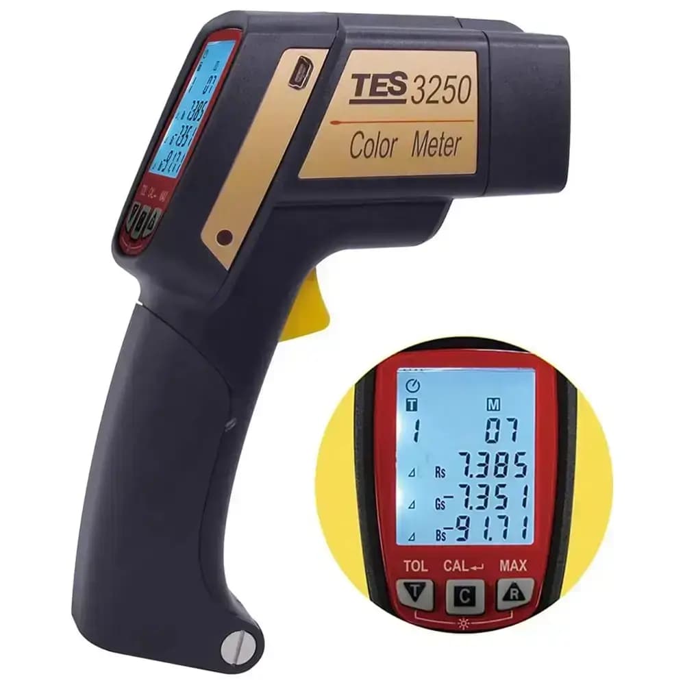 آنالایزر دیجیتال رنگ مدل TES-3250 (LARGER LCD)