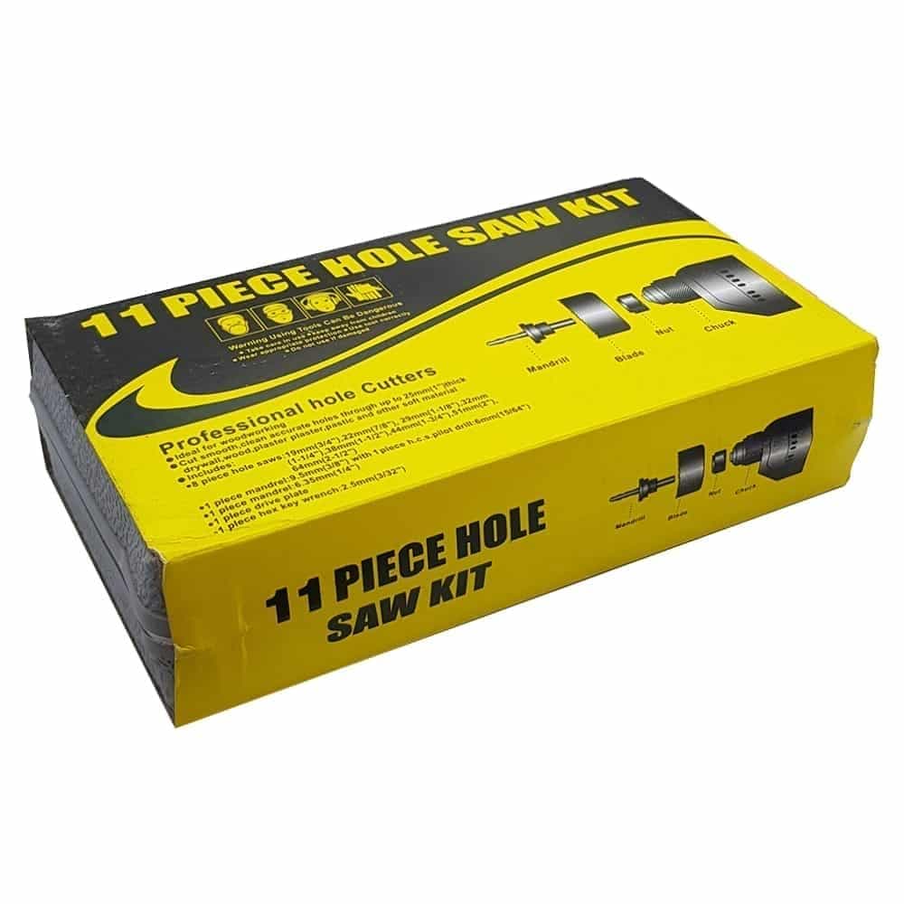 ست گردبر سایز 19 تا 64 میلی‌متر مدل 11PCS Hole Saw — تصویر ۳