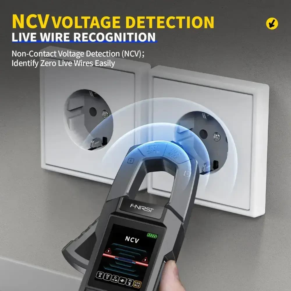 مولتی متر دیجیتال کلمپی فینرسی مدل FNIRSI DMC-100 — تصویر ۲