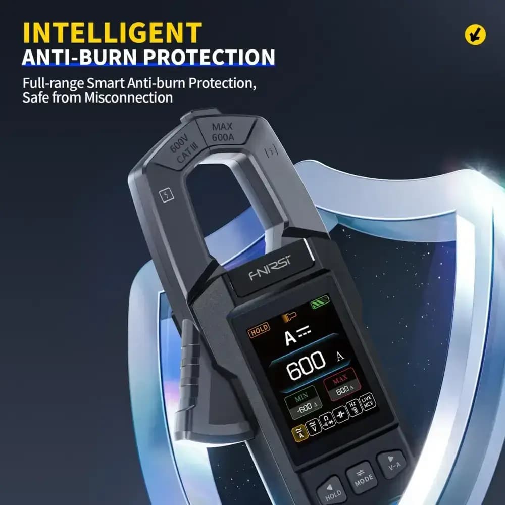 مولتی متر دیجیتال کلمپی فینرسی مدل FNIRSI DMC-100 — تصویر ۳