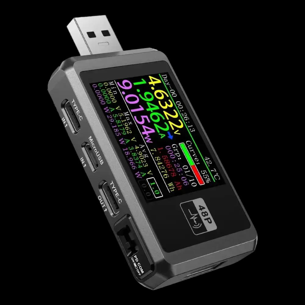 تستر شارژ سریع USB فنیرسی FNIRSI FNB48P
