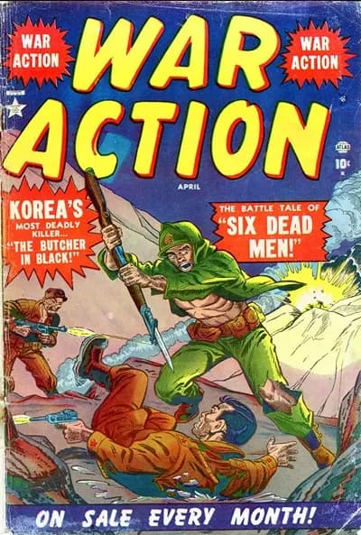 دانلود کمیک War Action #1 – 14 (1952-1953)