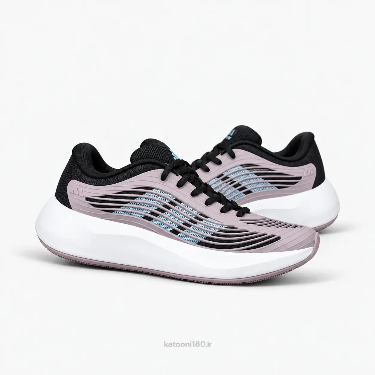کتونی آدیداس هایپربوست پیورچیل گرادینت صورتی مشکی سفید Adidas Hyperboost Purechill Gradient Pink Black White — تصویر ۷