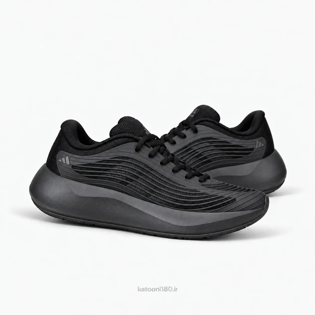 کتونی آدیداس هایپربوست پیورچیل گرادینت مشکی Adidas Hyperboost Purechill Gradient Black — تصویر ۷