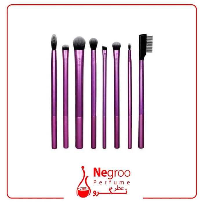 ست براش ۸ تکه آرایش چشم ریلی تکنیک مدل Everyday Eye Essentials/اورجینال — تصویر ۲