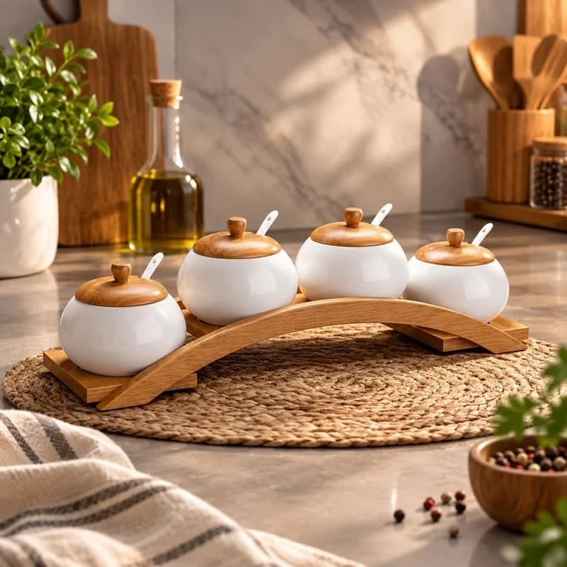 جا ادویه هلالی 4 تایی استار مدل 005491020 — تصویر ۲