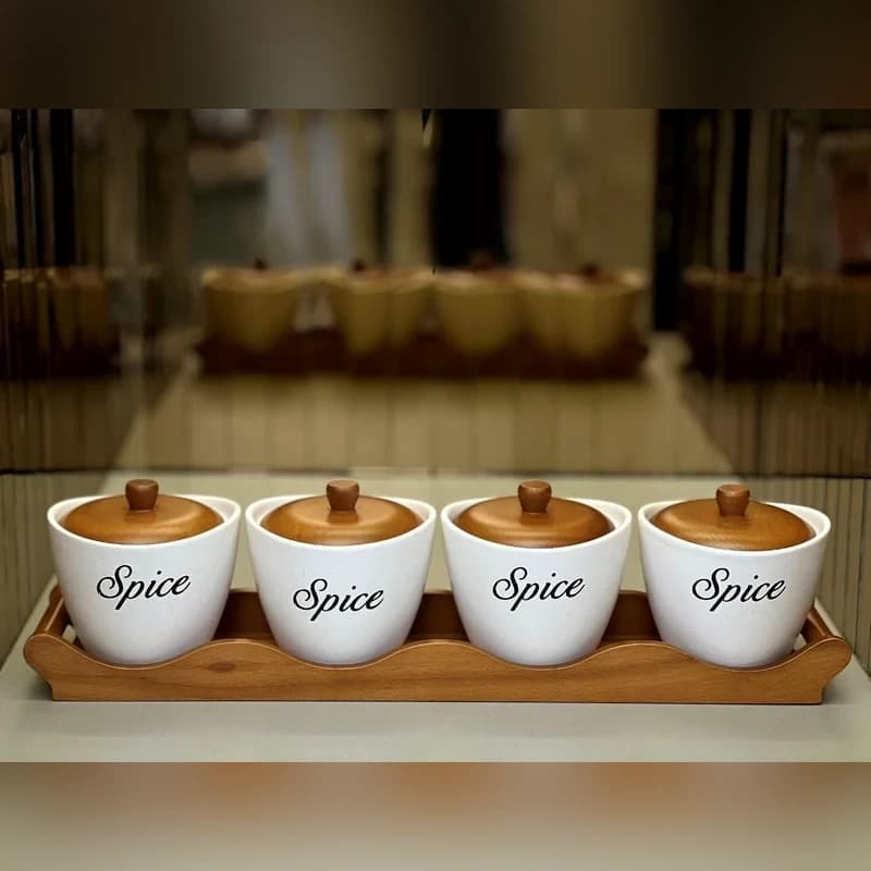 جا ادویه موجی چهارتایی استار مدل 005491031 — تصویر ۲