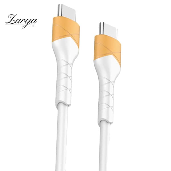کابل شارژر تایپ C به تایپ C برند LDnio مدل LC801c