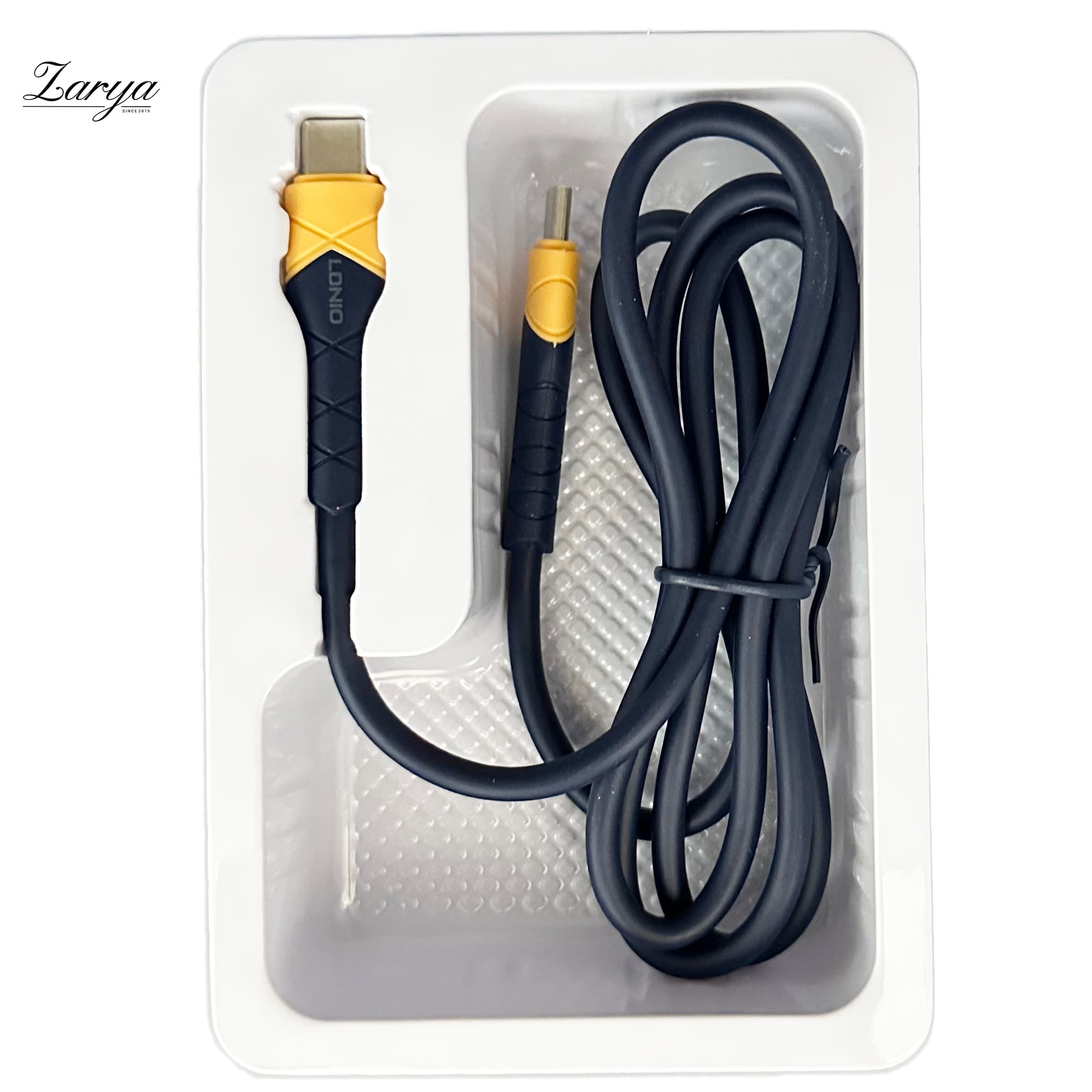 کابل شارژر تایپ C به تایپ C برند LDnio مدل LC801c — تصویر ۴