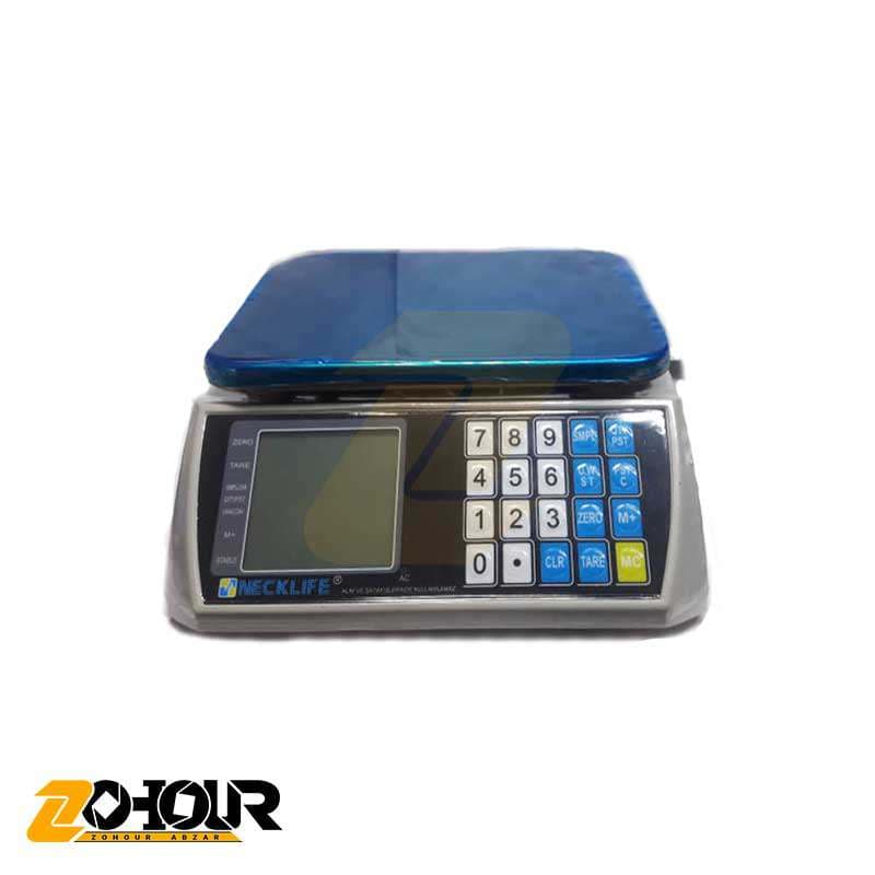 ترازو دیجیتال قطعه شمار 30 کیلویی آلمت مدل ALMET ACS-H7C