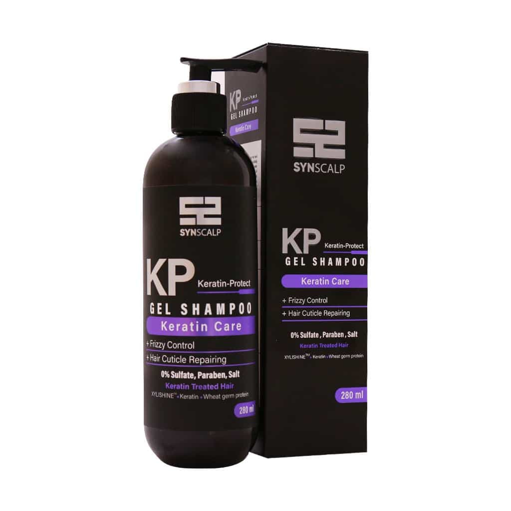 ژل شامپو فاقد سولفات موهای کراتینه KP ساین اسکالپ 280 میلی لیتر — تصویر ۲