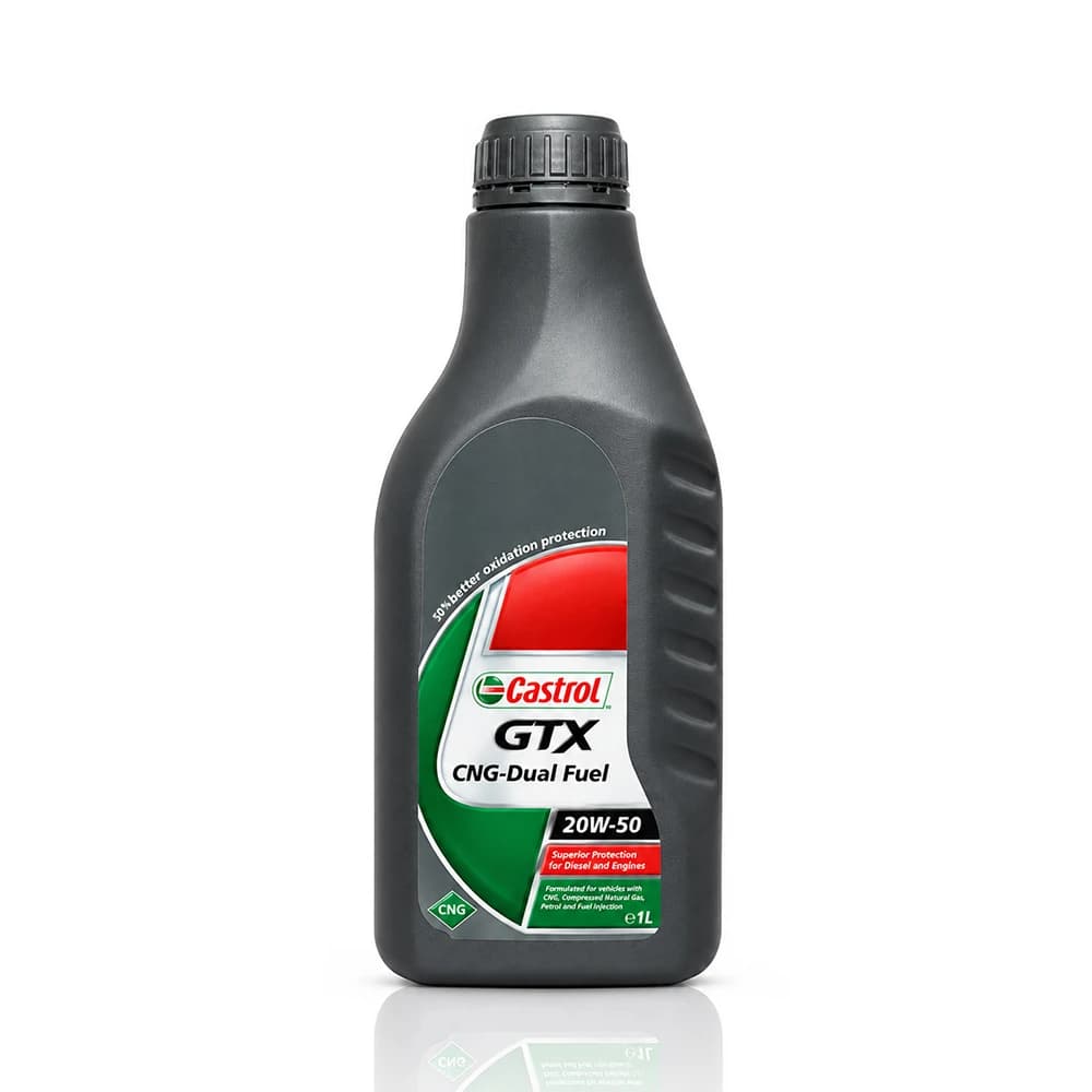 روغن موتور کاسترول SJ 20W-50 dual fuel GTX (1 لیتری)