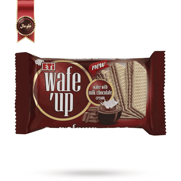 ویفر ویف آپ Wafe up مدل کرم شکلات شیری milk chocolate cream وزن 40 گرم (اورجینال)