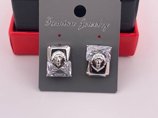 گوشواره نقره ای ورساچه شیک و خاص