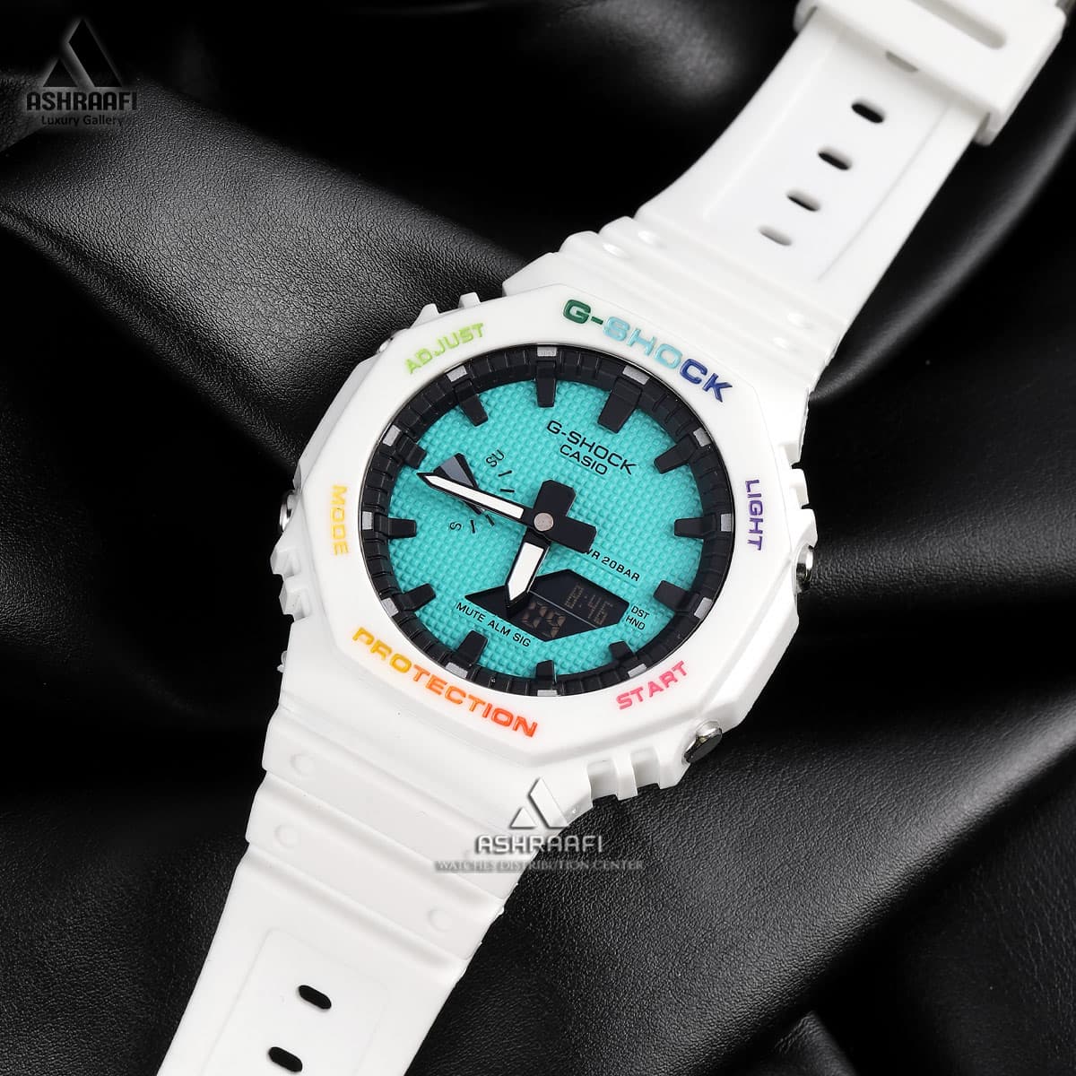 ساعت جیشاک صفحه تیفانی Casio G-Shock GA-2100-5611WB — تصویر ۵