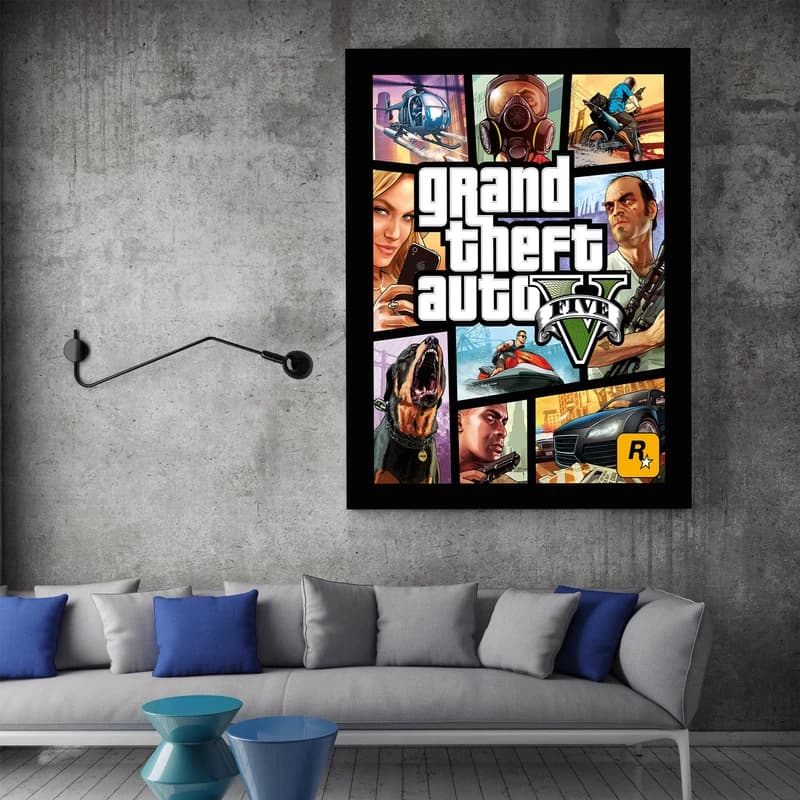 تابلو طرح GTA V