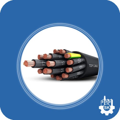 کابل افشان کنترل شیلددار 20 در 1.5 سیمیا