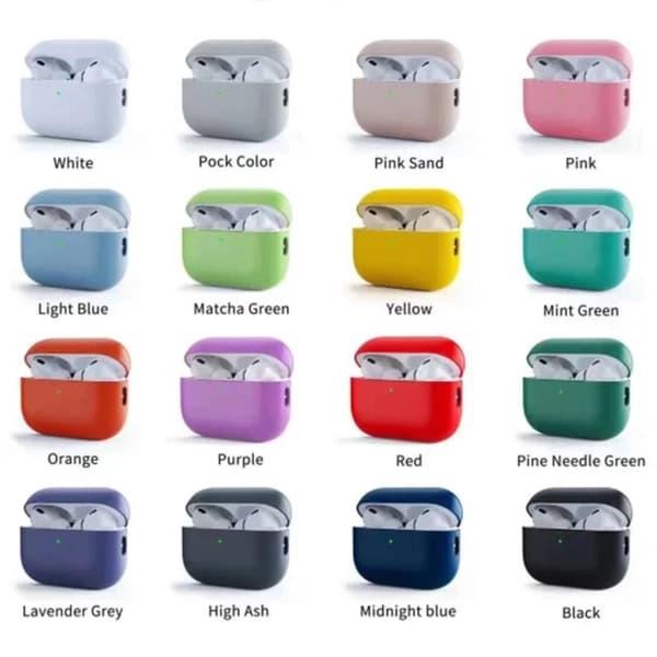 کاور سیلیکونی مناسب برای کیس اپل ایرپاد پرو 3 Airpod Pro 3 — تصویر ۶
