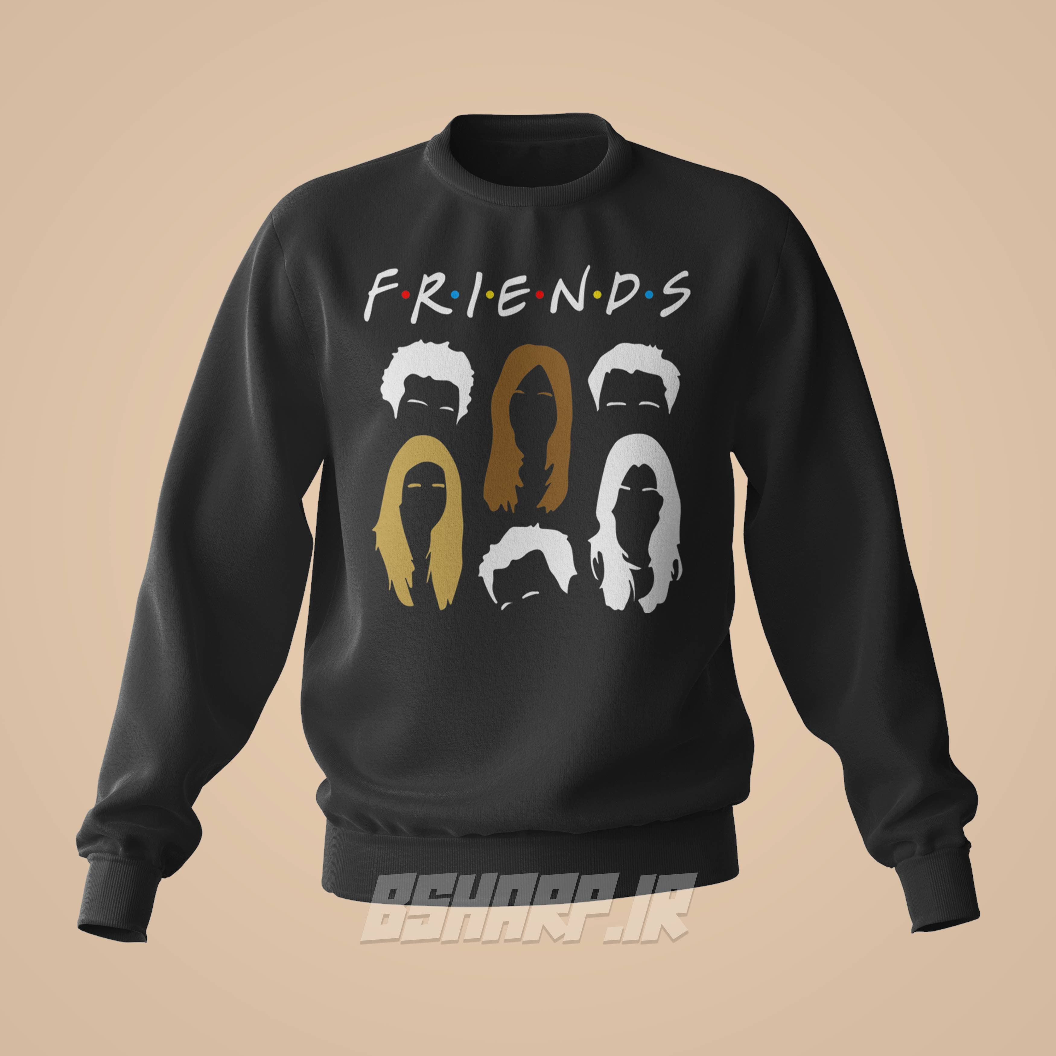 دورس Friends طرح مو ها