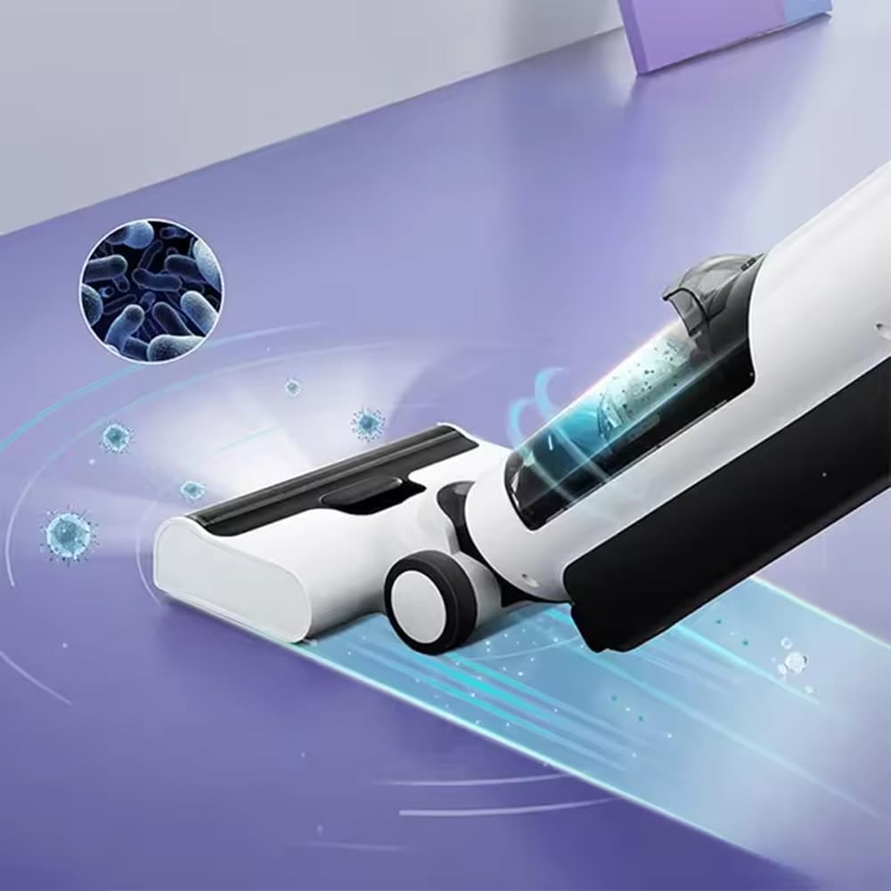 جارو شارژی آب و خاک شیائومی یوپین شانزائو مدل Shunzao z20 Wet and Dry Floor Vacuum Cleaner — تصویر ۷