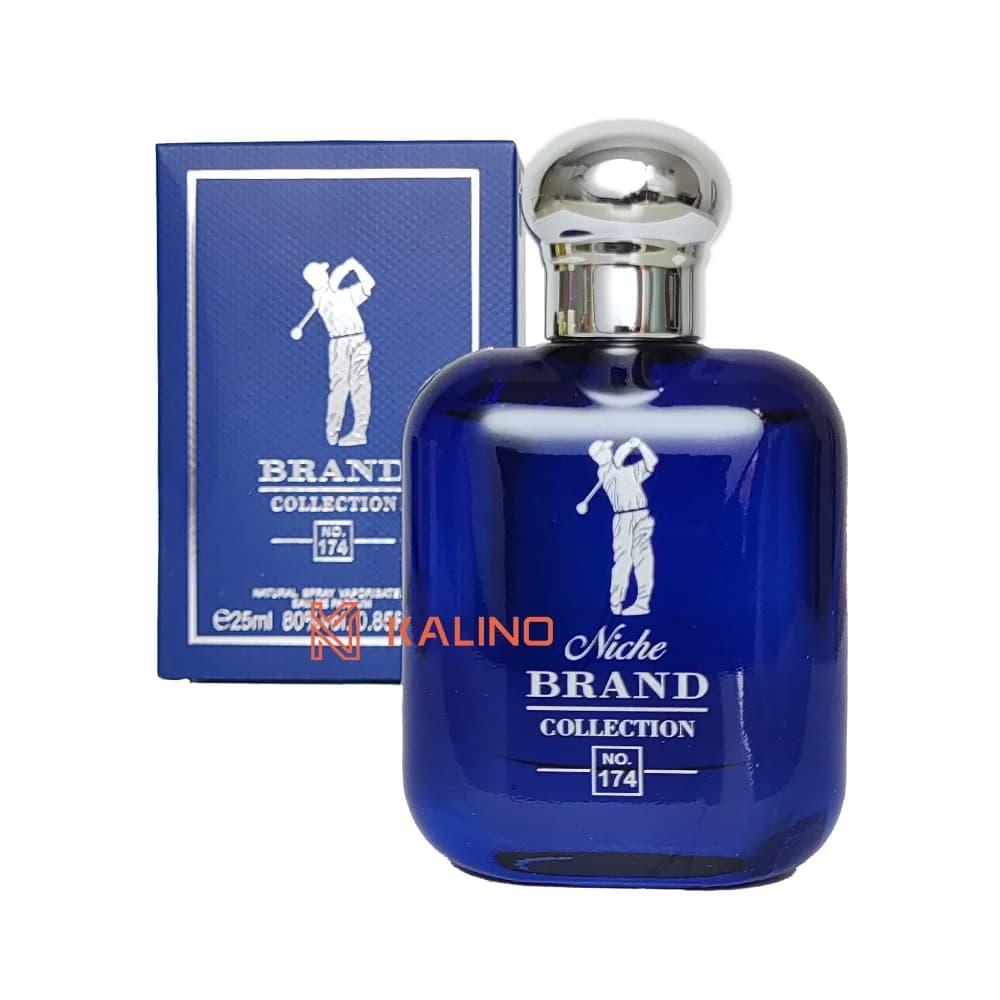 ادکلن مردانه پولو آبی برند کالکشن کد 174 حجم 25 میل | Brand Collection Polo Blue — تصویر ۲