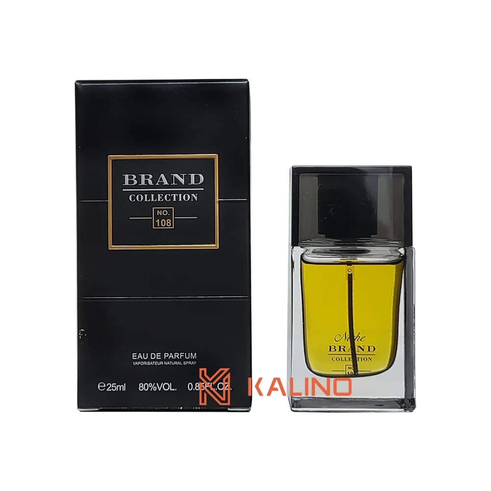 ادکلن مردانه دیور هوم پارفوم برند کالکشن کد 108 حجم 25 میل | Brand Collection Dior Homme Parfum