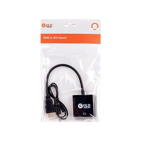 تبدیل HDMI به VGA باصدا گلد اسکار مدل 177 — تصویر ۲