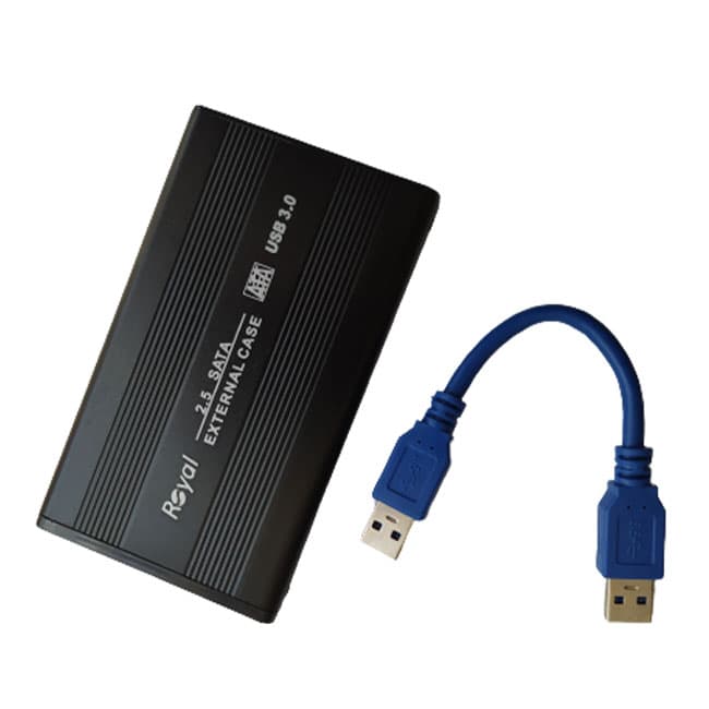 باکس هارد 2.5 اینچی USB3.0 رویال مدل 019 — تصویر ۳