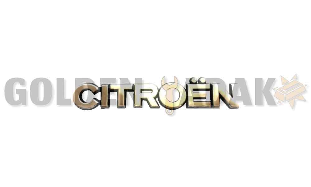 آرم نوشته صندوق سیتروئن زانتیا