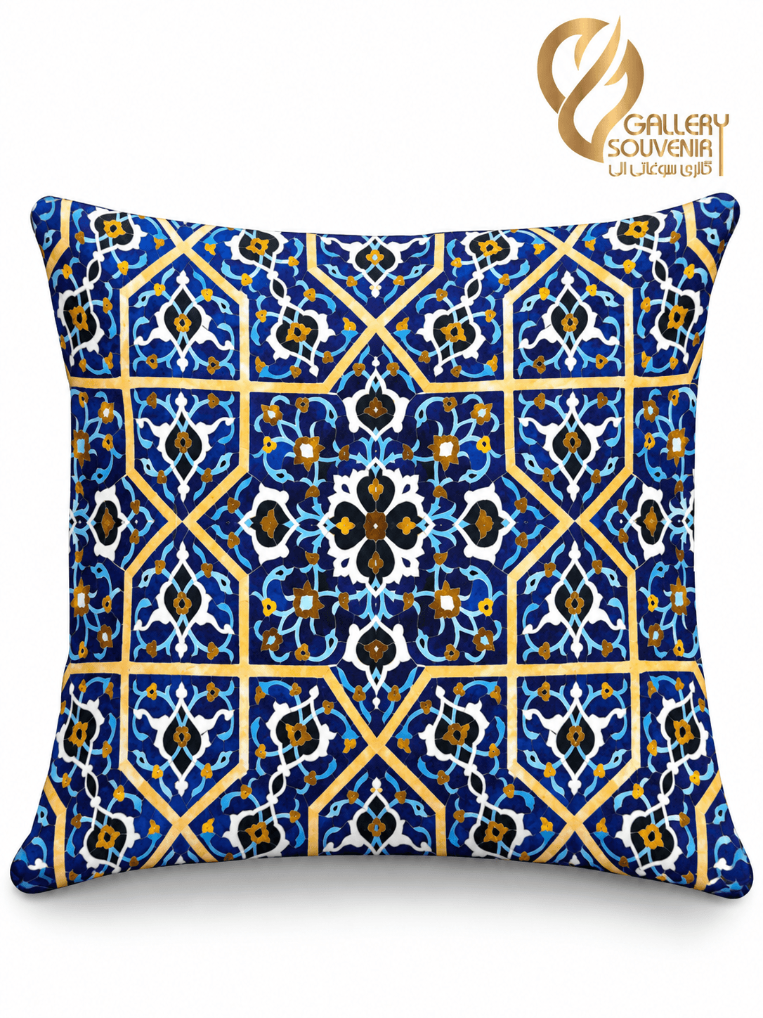 کوسن مخمل ۴۰ سانت کاشیکاری