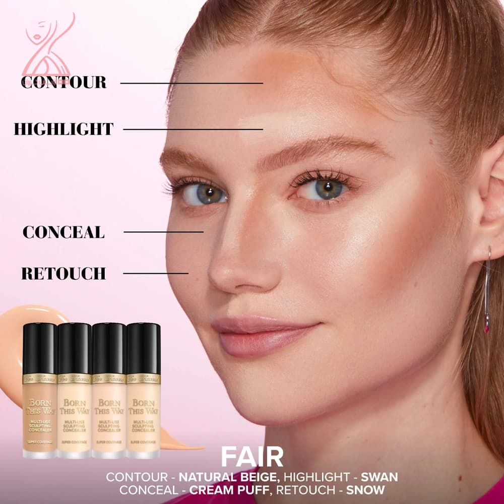 کانسیلر توفیسد too faced Born This Way — تصویر ۶