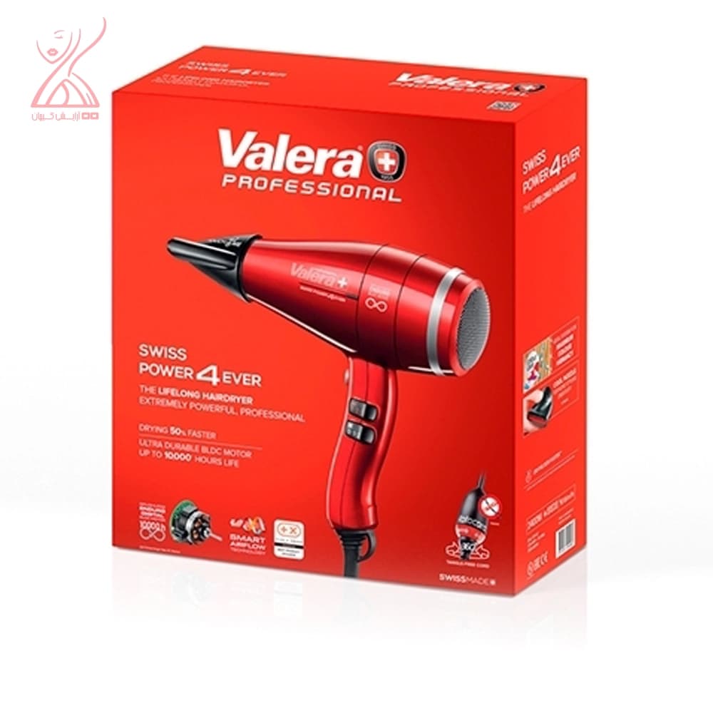 سشوار حرفه ای والرا مدل Valera Swiss Power4ever — تصویر ۶
