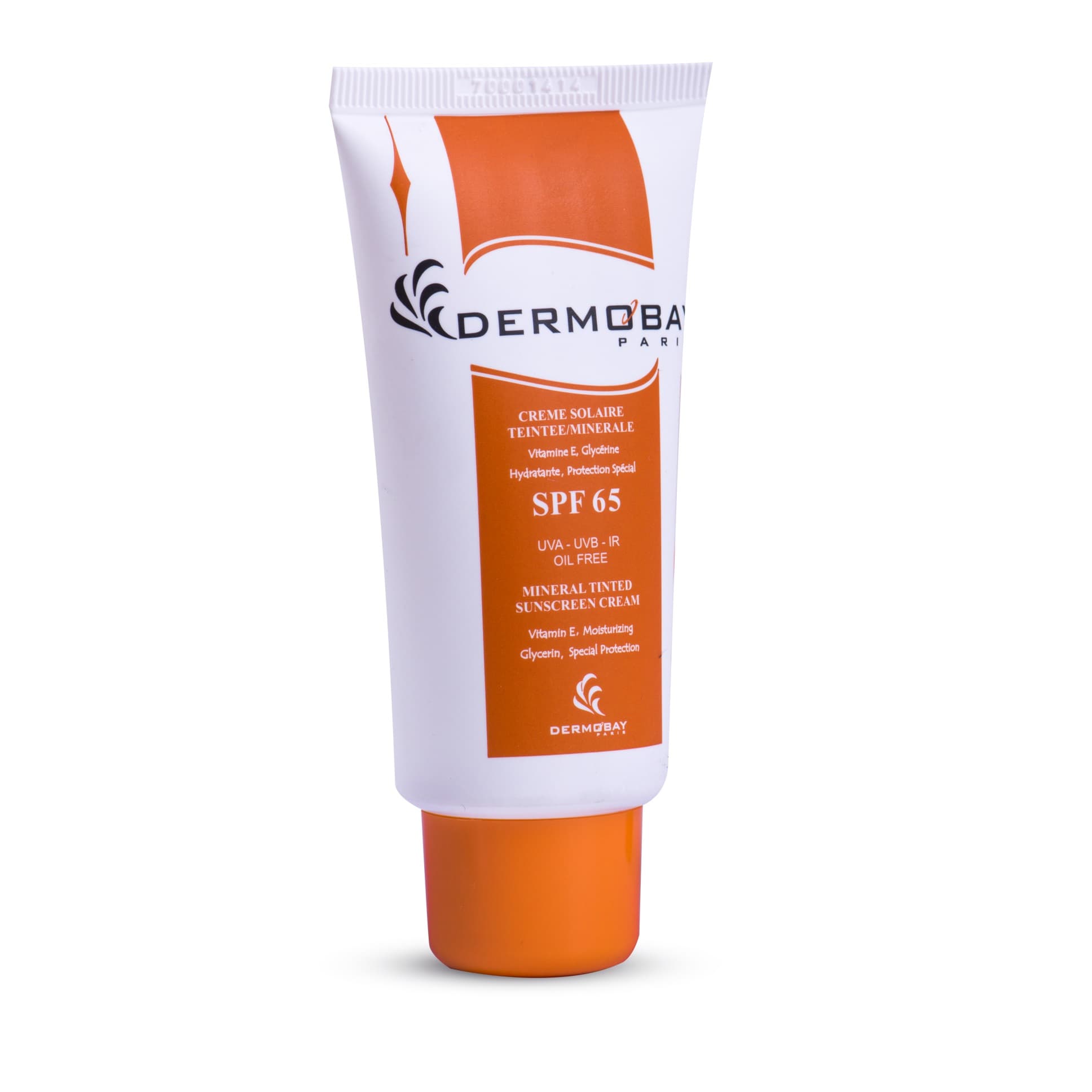 مراقبت پوست کرم ضد آفتاب رنگی درموبای SPF65 مدل Mineral محافظ UVA ،UVB، مناسب پوست چرب حجم 50 میلی‌لیتر — تصویر ۳
