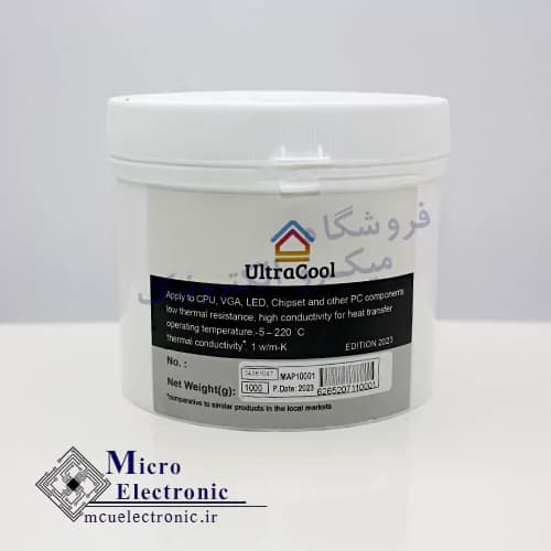 خمیر سیلیکون ۱ کیلویی Ultracool ضریب 1 MAP10001