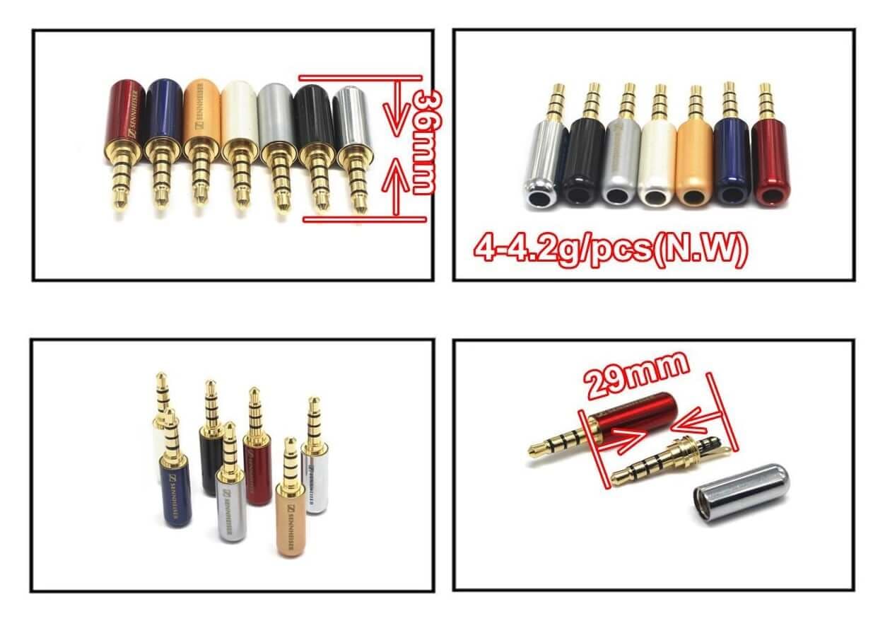 فیش 3 خط هدفن 3.5 میلی SENNHEISER — تصویر ۳