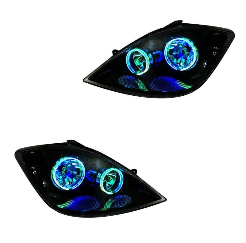 چراغ جلو خودرو گروه پژوهش صنعت مدرن مدل 3D-Ring-B فولکالر مناسب برای تیبا بسته دو عددی — تصویر ۸
