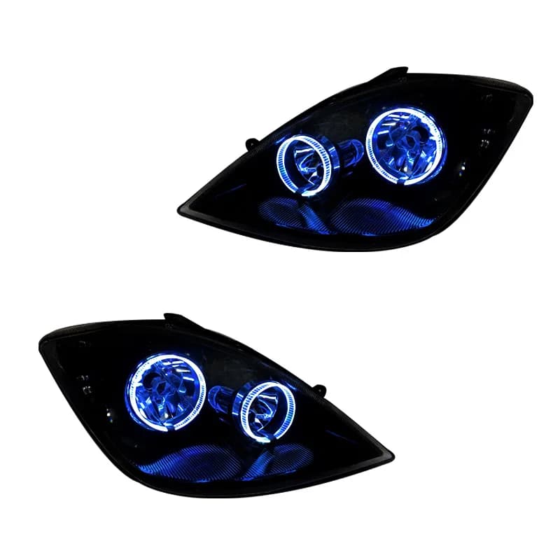چراغ جلو خودرو گروه پژوهش صنعت مدرن مدل 3D-Ring-B فولکالر مناسب برای تیبا بسته دو عددی — تصویر ۲