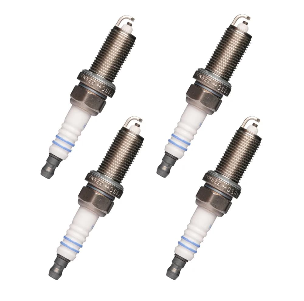 شمع خودرو بوش مدل FR8SC+42 79001 پایه بلند تک پلاتین مناسب برای رانا و رانا پلاس بسته 4 عددی