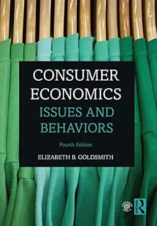 و دانلود نسخه کامل کتاب زبان اصلی Consumer Economics: Issues and Behaviors | دانلود کتاب خارجی