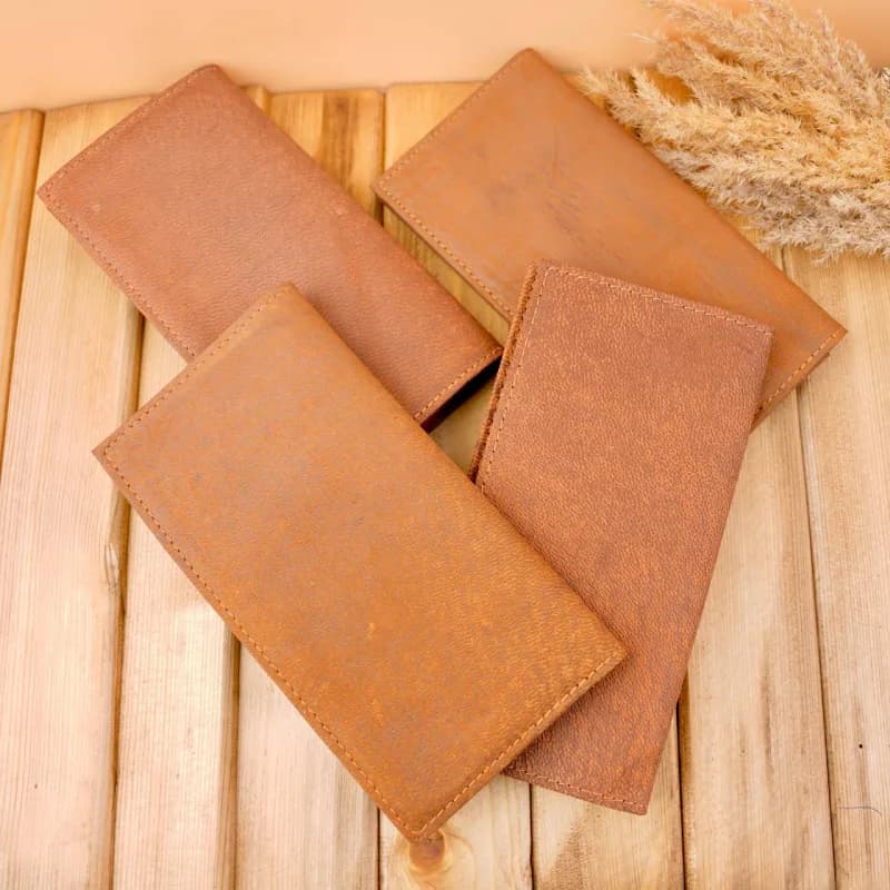 کیف پول کتی چرم بزی 53-106