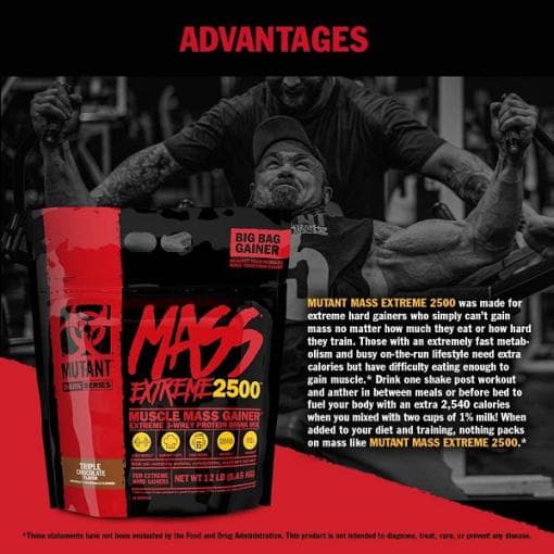 مس اکستریم 2500 موتانت Mutant Mass Extreme 2500 — تصویر ۴