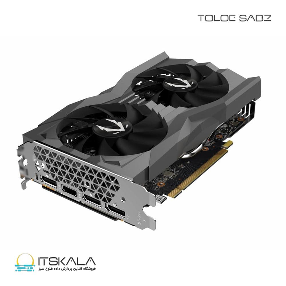 کارت گرافیک زوتک مدل GAMING GeForce RTX 2060 Twin Fan 12GB — تصویر ۴