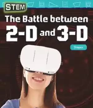 دانلود کتاب Stem: The Battle Between 2-D and 3-D: Shapes – Stem: The Battle Between 2-D and 3-D: Shapes
