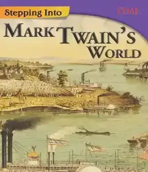 دانلود کتاب Stepping Into Mark Twain’s World – قدم گذاشتن به دنیای مارک تواین