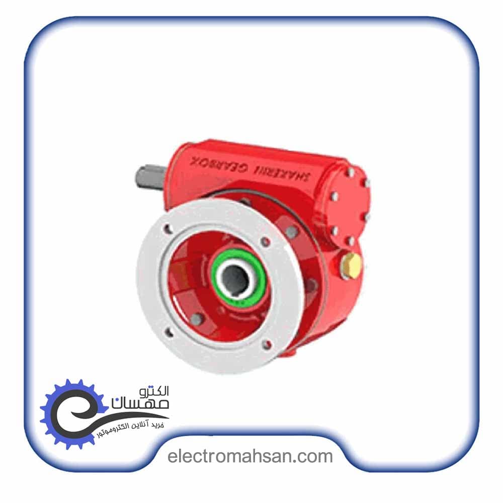 گیربکس حلزونی شاکرین سایز 150 نسبت 30 ورودی 35 خروجی 50 میلیمتر سری VF.FC ساخت ایران