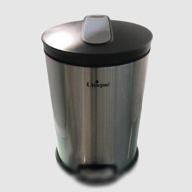 سطل زباله استیل 12 لیتری صادراتی یونیک کد 4420 — تصویر ۴