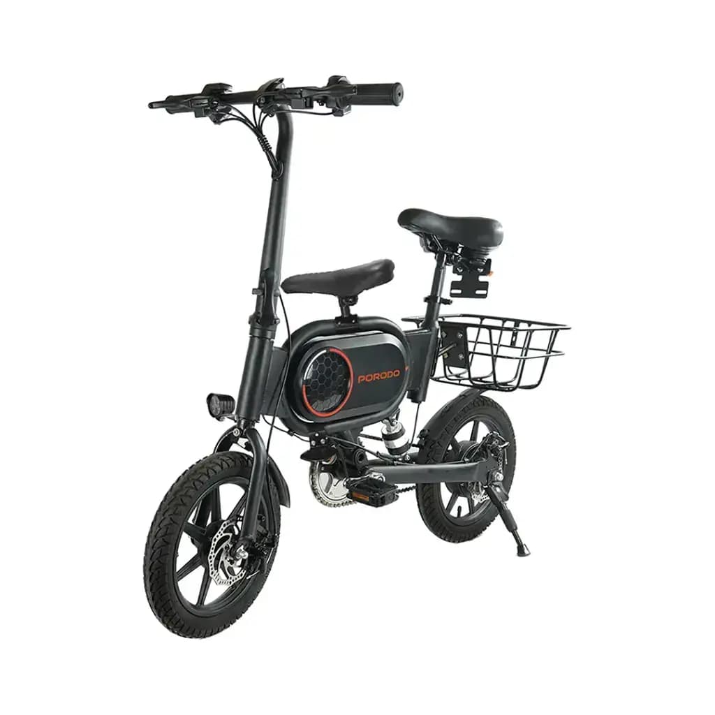 دوچرخه برقی پرودو مدل Porodo Folding Urban Electric PD-LFST083-BK — تصویر ۴
