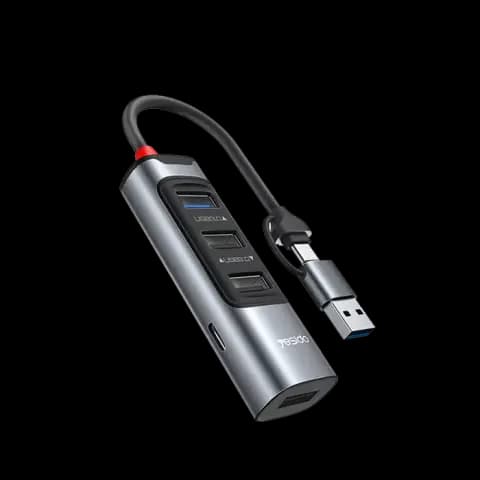 هاب 5 پورت USB/TYPE-C یسیدو Yesido HB20