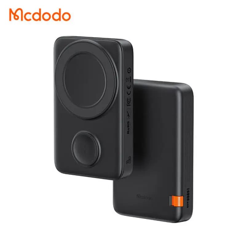 پاوربانک فست شارژ وایرلس 10000 هزار 2 در 1 مک دودو مدل MCDODO MC-146